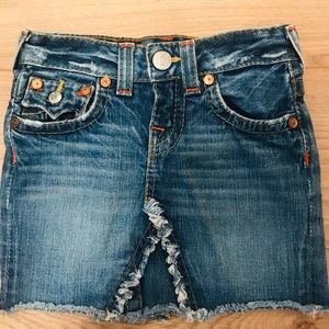 True Religion Mini Skirt